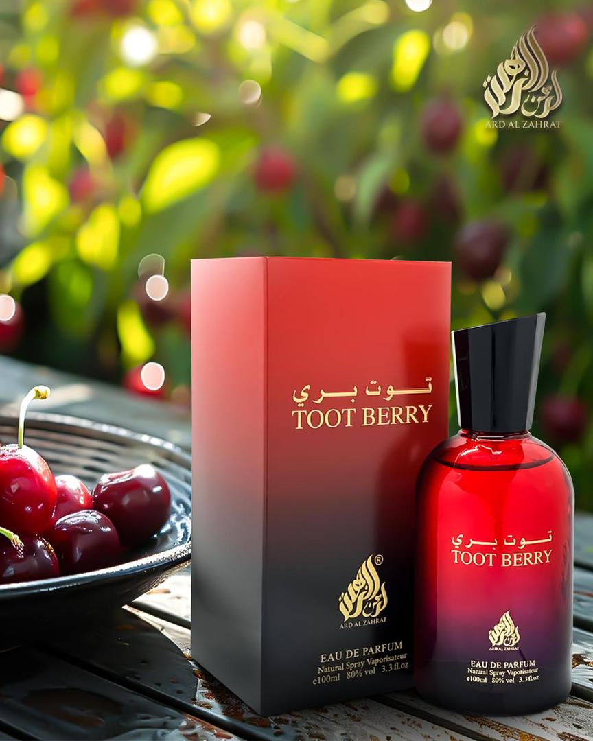 TOOT BERRY 100 ML – Eau de Parfum Long-Lasting Natural Spray Vaporisateur, 6-7 Hour Wear