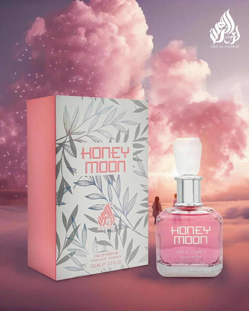 HONEY MOON 100 ML – Eau de Parfum Sweet & Romantic Natural Spray, 6-7 Hour Long-Lasting Fragrance