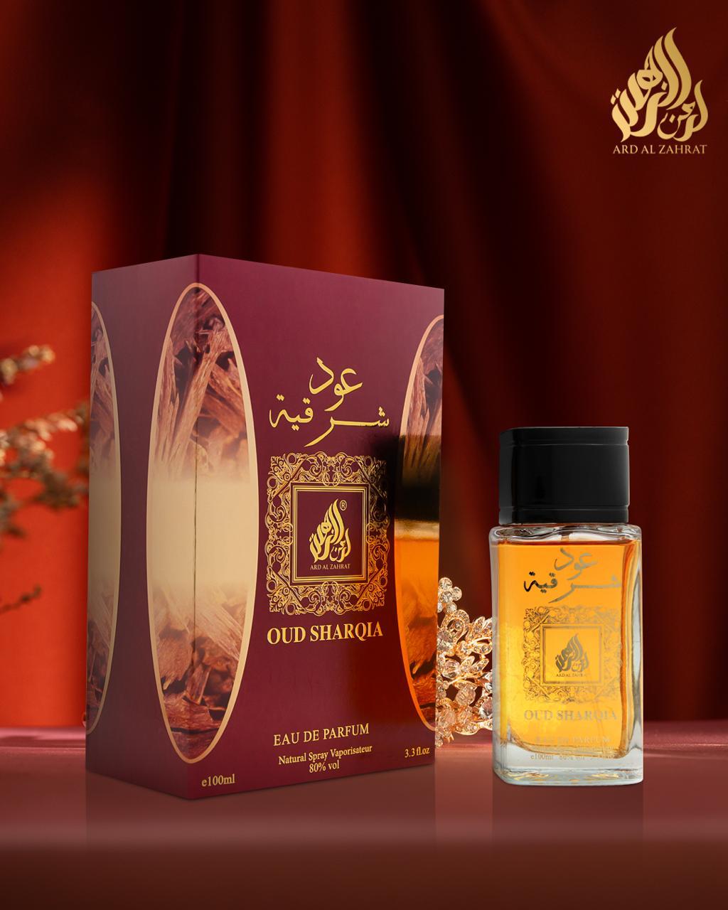 OUD SHARQIA 100 ML – Eau de Parfum Rich & Oriental Natural Spray, 6-7 Hour Long-Lasting Fragrance