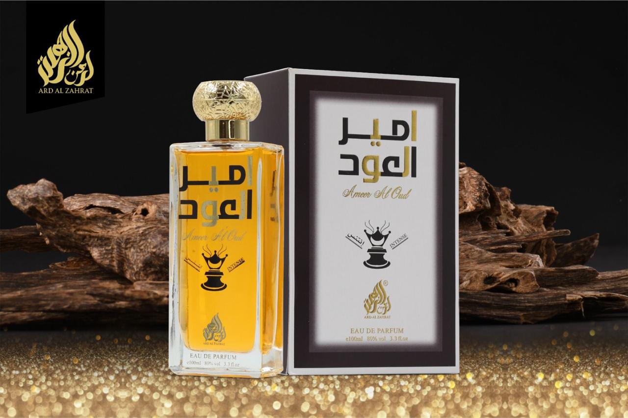 AMEER AL OUD 100 ML – Eau de Parfum Rich & Luxurious Oud Natural Spray, 6-7 Hour Long-Lasting Fragrance