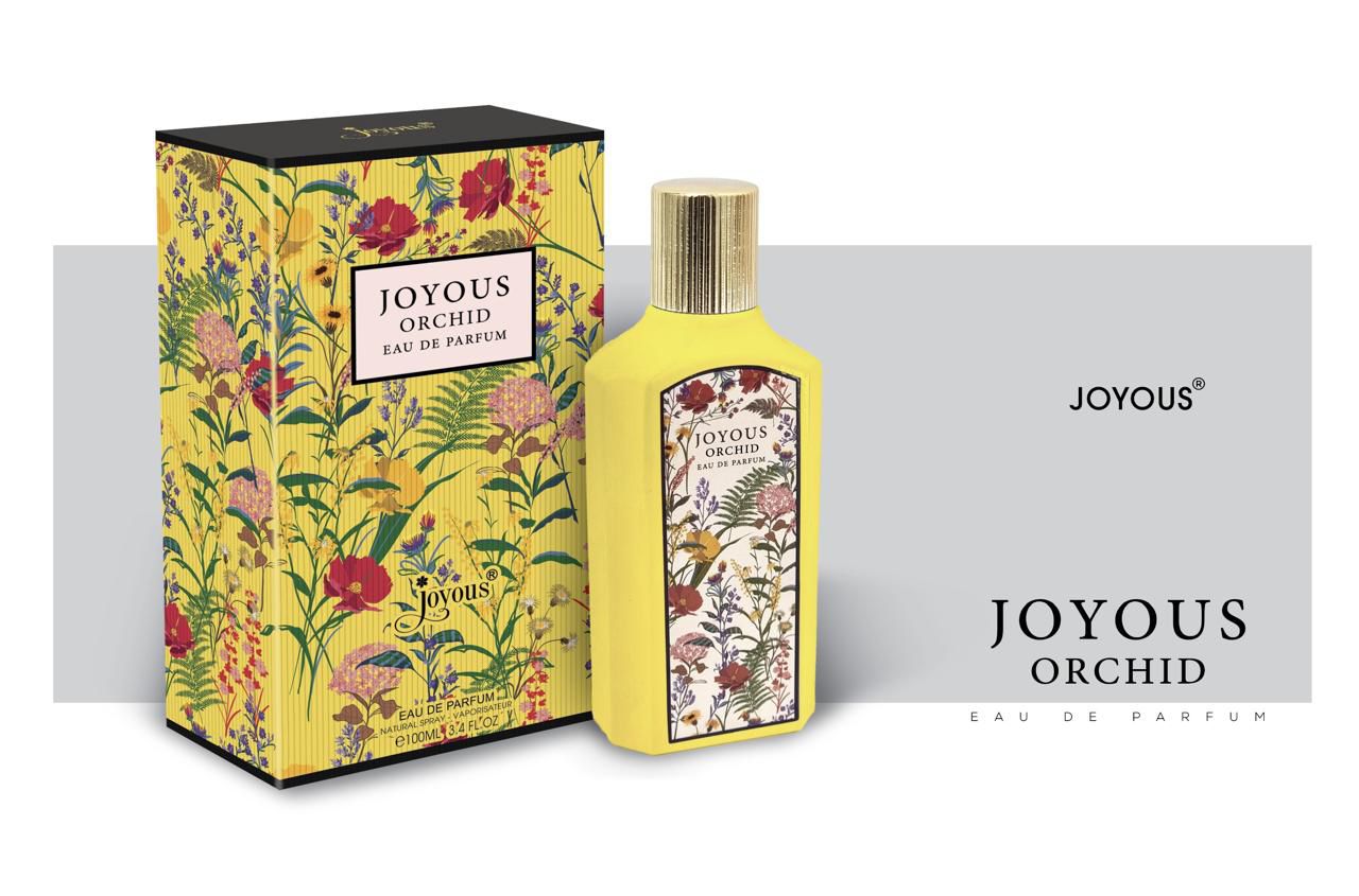Joyous Orchid Eau de Parfum 100ml – Premium Floral & Elegant Fragrance, 12-14 Hour Wear