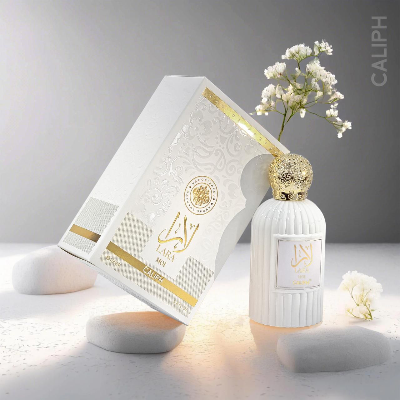 Lara Moi Eau de Parfum 100ml – Premium Elegant & Floral Fragrance, 12-14 Hour Wear