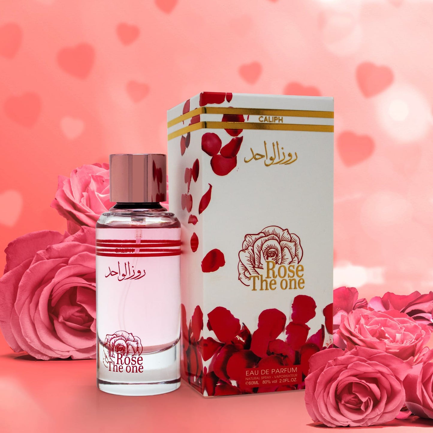 عطر روز ذا ون أو دو برفيوم 100 مل - عطر زهري وردي رومانسي وأنيق، يدوم رائحته من 12 إلى 14 ساعة