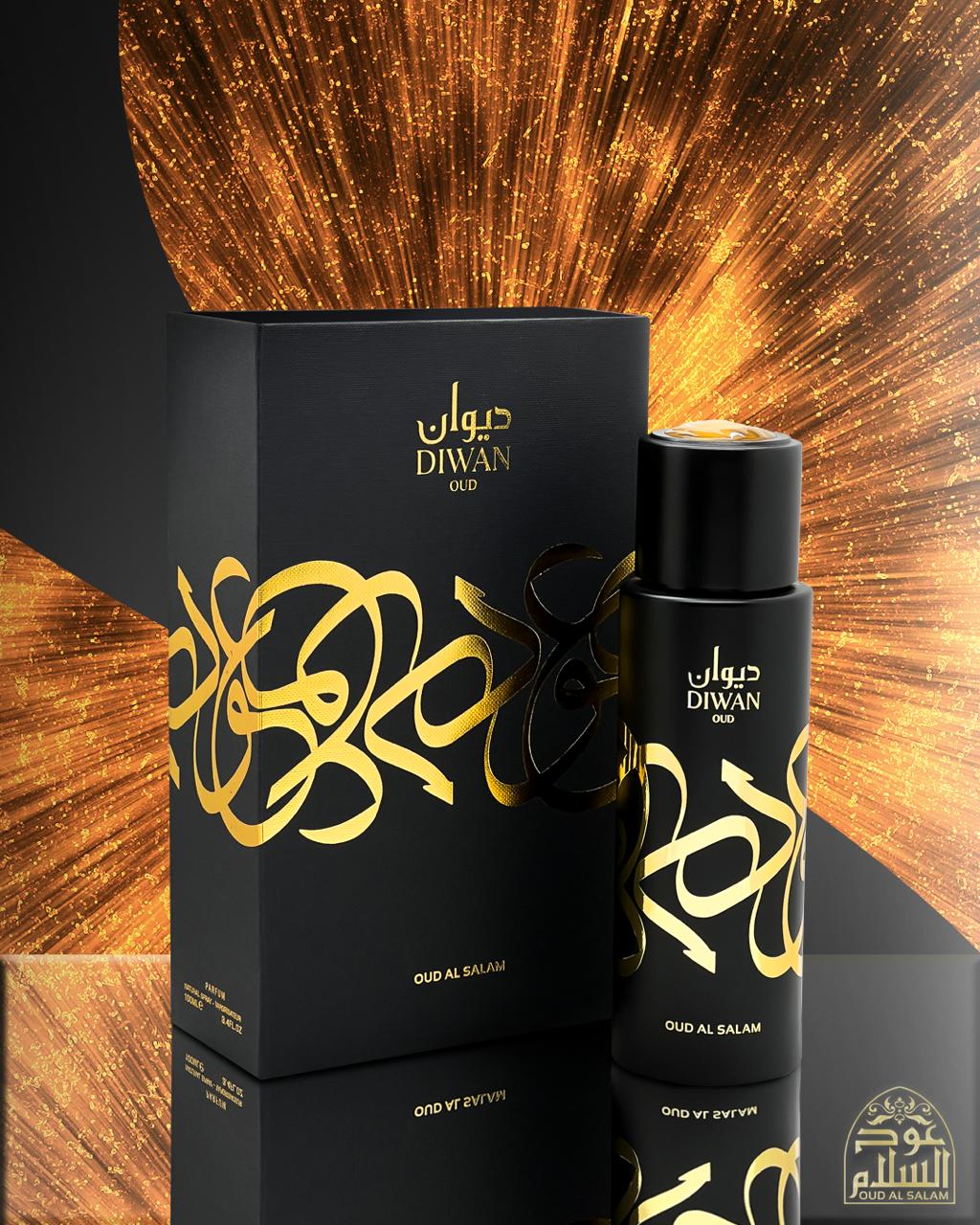 Diwan Oud 100ml – Luxurious & Deep Oud Fragrance, 12-18 Hour Long-Lasting Scent