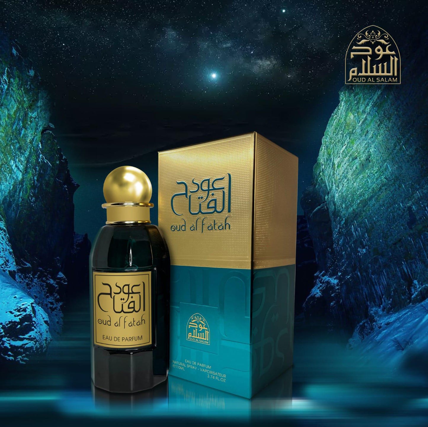 Oud Al Fatah 100ml – Ultra-Premium Rich Oud & Oriental Fragrance, 12-18 Hour Long-Lasting Scent