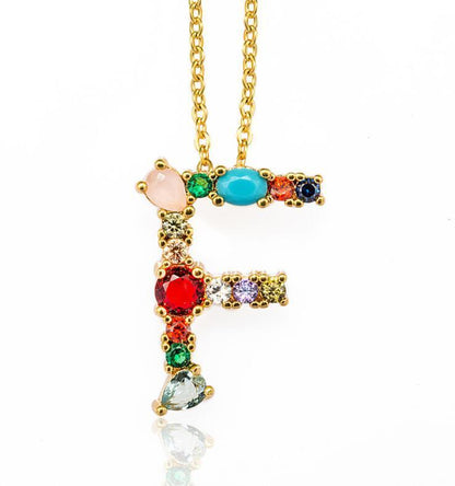 26 English alphabet necklaces