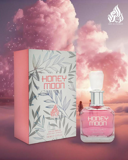 HONEY MOON 100 ML – Eau de Parfum Sweet & Romantic Natural Spray, 6-7 Hour Long-Lasting Fragrance