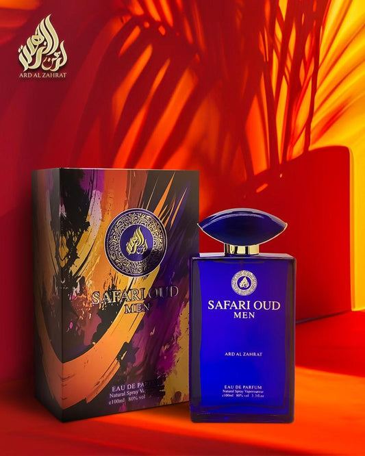 SAFARI OUD Men Eau de Parfum 100 ML – Bold Oud Natural Spray, 6-7 Hour Long-Lasting Fragrance