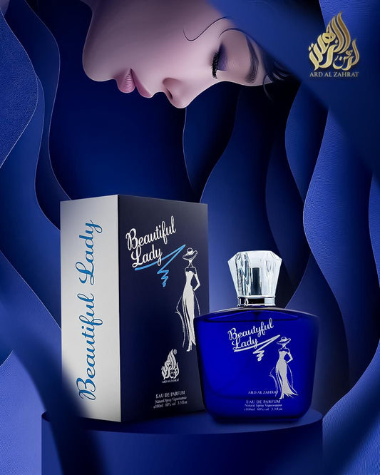 BEAUTIFUL LADY 100 ML – Eau de Parfum Elegant & Feminine Natural Spray, 6-7 Hour Long-Lasting Fragrance