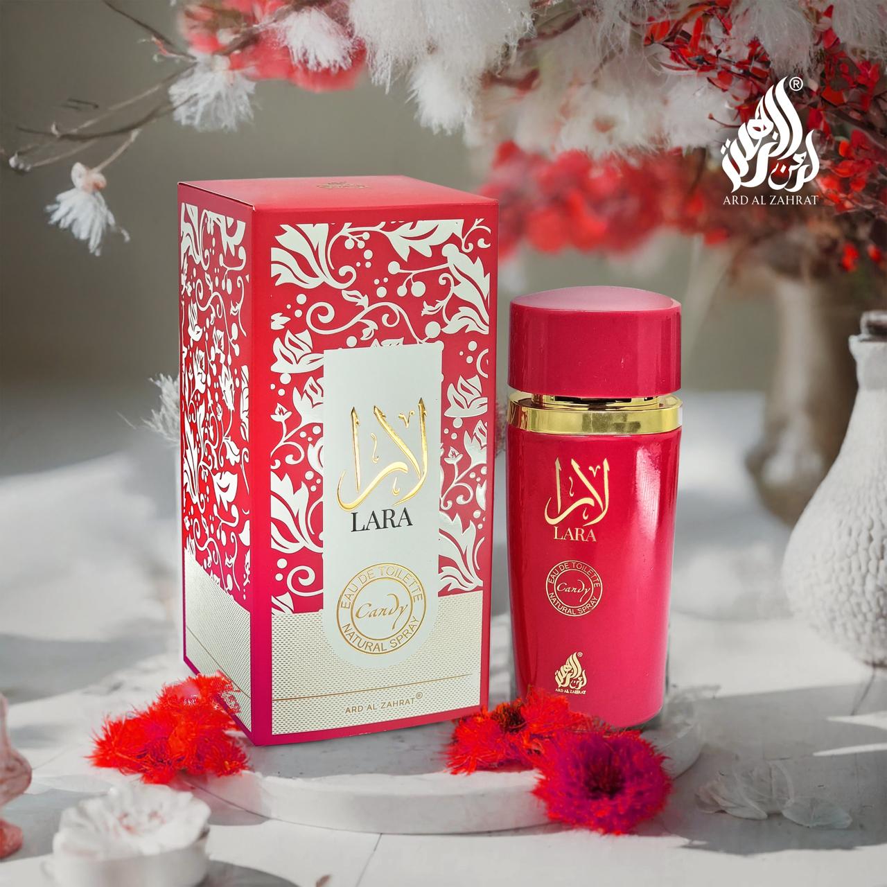 LARA 100 ML – Eau de Toilette Candy Scent Natural Spray, 6-7 Hour Long-Lasting Fragrance