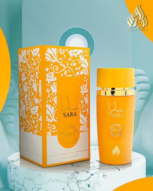 SARA 100 ML – Eau de Parfum Elegant & Floral Natural Spray, 6-7 Hour Long-Lasting Fragrance