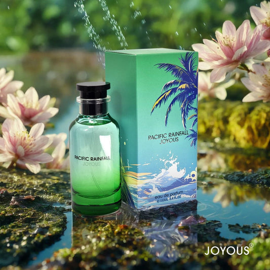 Pacific Rainfall Eau de Parfum 100ml – Premium Fresh & Aquatic Fragrance, 12-14 Hour Wear