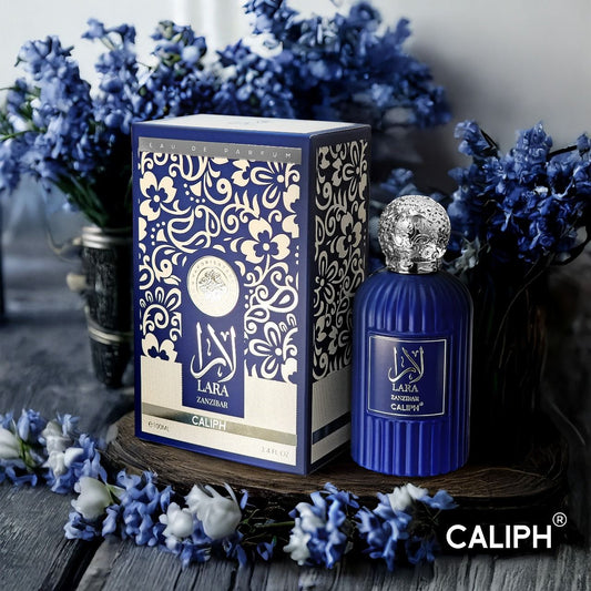 LARA ZANZIBAR Eau de Parfum 100ml – Premium Exotic & Floral Fragrance, 12-14 Hour Long-Lasting Scent