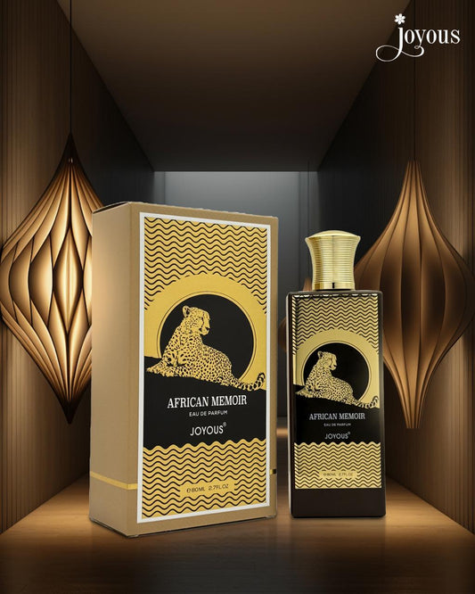 African Memoir Eau de Parfum 100ml – Premium Exotic & Warm Fragrance, 12-14 Hour Long-Lasting Scent