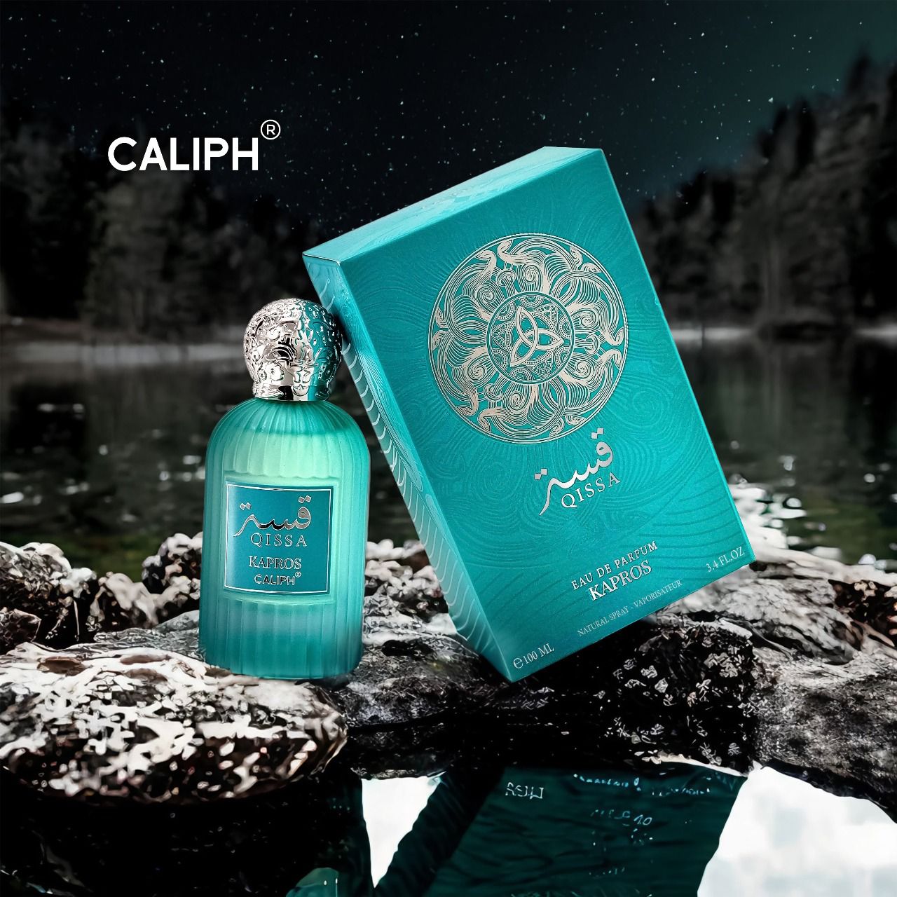 Qissa Kapros Eau de Parfum 100ml – Premium Bold & Spicy Fragrance, 12-14 Hour Long-Lasting Scent