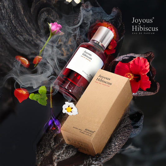 Joyous Hibiscus Eau de Parfum 100ml – Premium Fresh & Floral Fragrance, 12-14 Hour Long-Lasting Scent