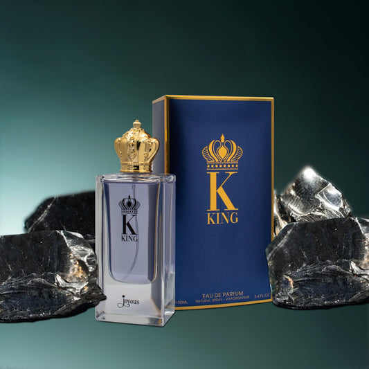 KING Eau de Parfum 100ml – Regal & Bold Woody Spicy Fragrance, 12-14 Hour Long-Lasting Scent