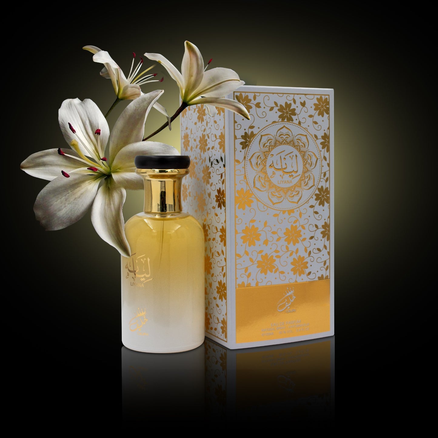 LIYANA Eau de Parfum 100ml – Fresh & Elegant Floral Citrus Fragrance, 12-14 Hour Long-Lasting Scent