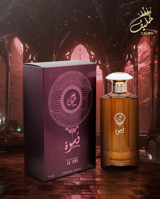 Qaswa La Uno Eau de Parfum 100ml – Fresh & Vibrant Citrus Aromatic Fragrance, 12-14 Hour Long-Lasting Scent