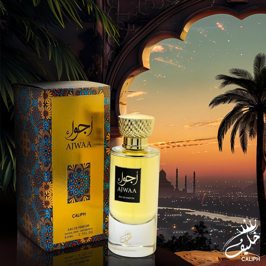AJWAA Eau de Parfum 100ml – Exotic & Rich Oriental Woody Fragrance, 12-14 Hour Long-Lasting Scent
