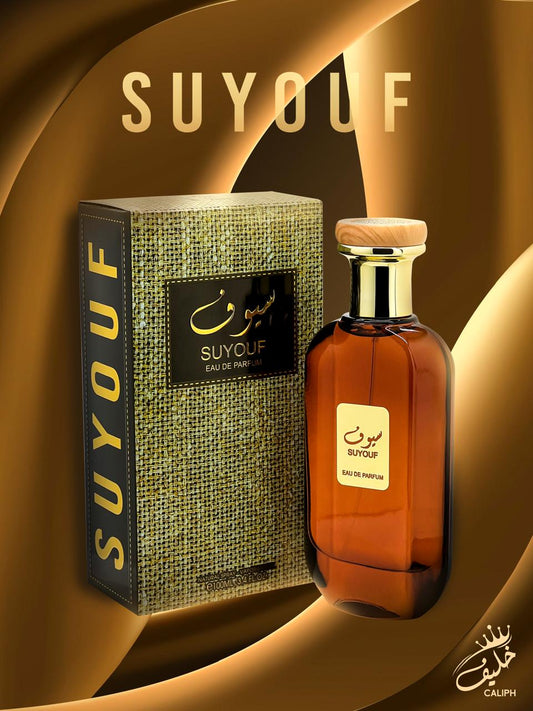 Suyouf Eau de Parfum 100ml – Exotic & Spicy Oriental Fragrance, 12-14 Hour Long-Lasting Scent
