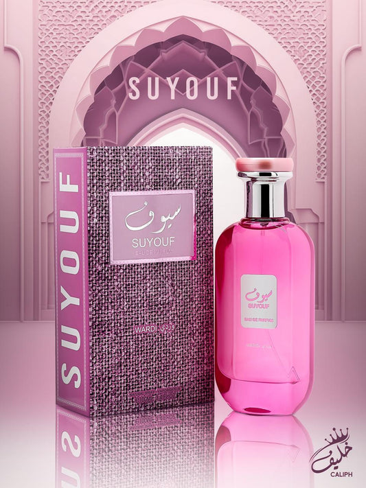Suyouf Eau de Parfum 100ml – Exotic & Spicy Oriental Fragrance, 12-14 Hour Long-Lasting Scent