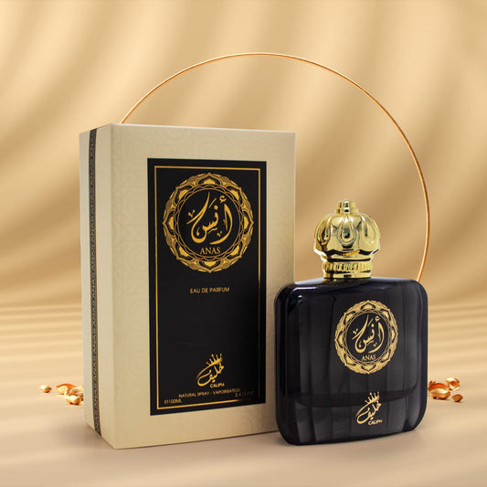 ANAS Eau de Parfum 100ml – Fresh & Vibrant Aromatic Fragrance, 12-14 Hour Long-Lasting Scent