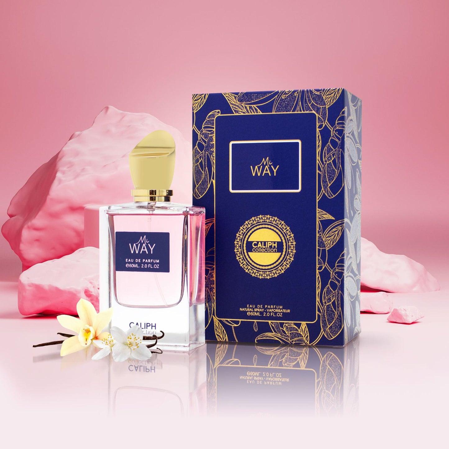 Mi Way Eau de Parfum 60ml – Fresh & Floral Modern Fragrance, 12-14 Hour Long-Lasting Scent