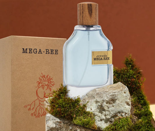 MEGA-REE Eau de Parfum 75ml – Bold & Energetic Citrus & Woody Fragrance, 12-14 Hour Long-Lasting Scent