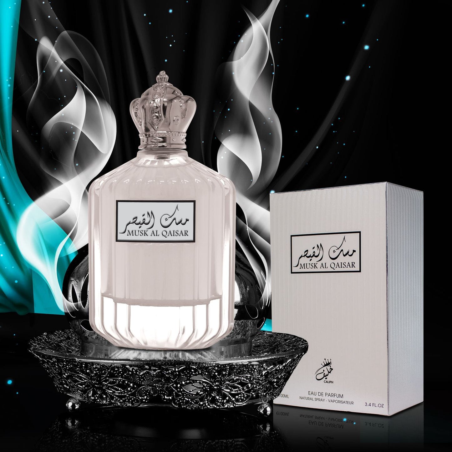 MUSK AL QAISAR – Premium 100ML Arabian Musk Perfume | 12-14 Hour Long-Lasting Elegant Scent